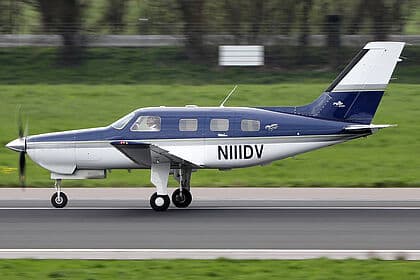 N111DV aircraft