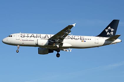 OO-SNC aircraft